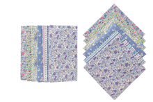 Load image into Gallery viewer, Liberty - Mismatched Blue Florals - Set of 6