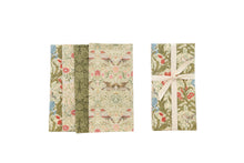 Load image into Gallery viewer, Morris Set of 4 Mismatched Napkins in Greens