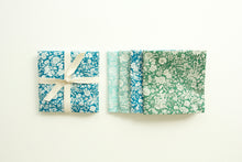 Load image into Gallery viewer, Liberty - Emily Belle Florals - Set of 4 - Greens and Teals