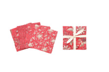 Load image into Gallery viewer, Chinoiserie Style Set of 4 Mismatched Napkins