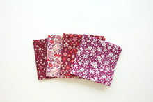 Load image into Gallery viewer, Liberty - Purple Classic Florals - Set of 4