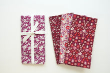 Load image into Gallery viewer, Liberty - Purple Classic Florals - Set of 4