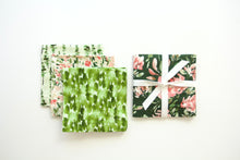 Load image into Gallery viewer, Spring Greens and Pinks - Set of 4