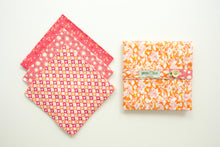 Load image into Gallery viewer, Liberty - Pinks and Oranges Napkins - Set of 4