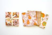 Load image into Gallery viewer, Pears and Persimmons - Set of 4