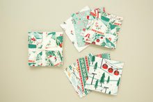 Load image into Gallery viewer, Ski Holiday Napkins- Set of 6