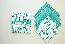 Load image into Gallery viewer, Ski Themed Winter Napkins- Set of 4