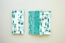 Load image into Gallery viewer, Ski Themed Winter Napkins- Set of 4