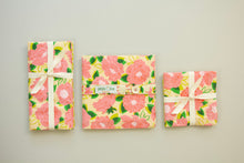 Load image into Gallery viewer, Bright Cream, Pinks and Kelly Green Prints - Set of 6