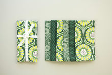 Load image into Gallery viewer, Dark Green Florals - Set of 6