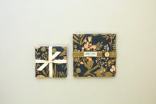 Load image into Gallery viewer, Navy, warm terracotta and golds - Set of 6