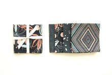 Load image into Gallery viewer, Midnight Blue Mid-Mod Napkins- Set of 4