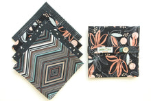 Load image into Gallery viewer, Midnight Blue Mid-Mod Napkins- Set of 4