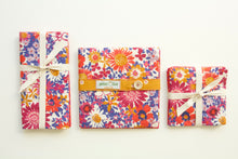 Load image into Gallery viewer, Bright and Colorful Floral Napkins- Set of 6
