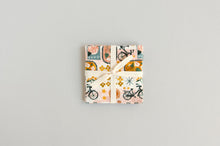 Load image into Gallery viewer, Boho Bike Print Mismatched Napkins - Set of 4 - Everyday - Cocktail