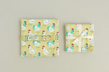 Load image into Gallery viewer, Chicken - Farm - Set of 4 Napkins - Cocktail - Everyday