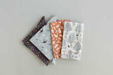 Load image into Gallery viewer, Gray English Countryside Mismatched Napkins - Set of 4 - Everyday - Cocktail
