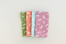 Load image into Gallery viewer, Pastel Colored Seedlings Mismatched Napkins - Set of 4