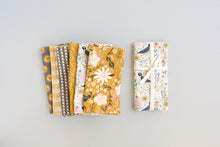 Load image into Gallery viewer, Yellow and Gray Mismatched Napkins - Set of 6 - Everyday - Cocktail - Dinner
