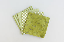 Load image into Gallery viewer, Camping Themed Mismatched Napkins - Set of 4 - Everyday - Cocktail