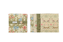 Load image into Gallery viewer, Morris Set of 4 Mismatched Napkins in Greens
