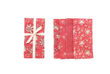 Load image into Gallery viewer, Chinoiserie Style Set of 4 Mismatched Napkins
