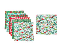 Load image into Gallery viewer, Liberty - Christmas Mismatched Napkins- Set of 6
