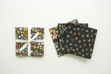 Load image into Gallery viewer, Rick Chocolate Brown Floral Napkins - Set of 4
