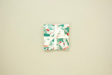 Load image into Gallery viewer, Ski Holiday Napkins- Red and Teals - Set of 6
