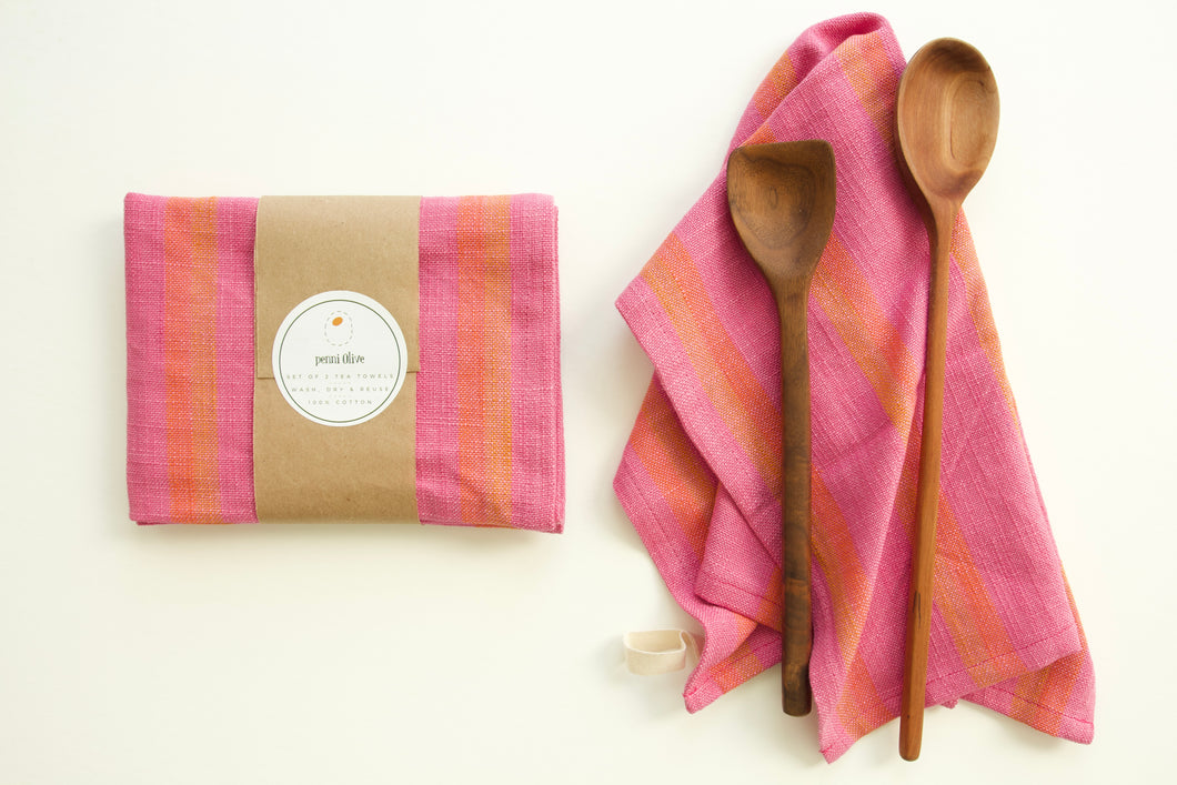 Woven Tea Towels -