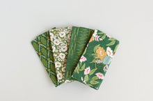 Load image into Gallery viewer, Green Mismatched Napkins - Set of 4 - Everyday - Cocktail
